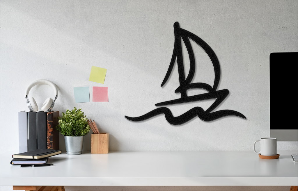 Sailboat Metal Wall Art