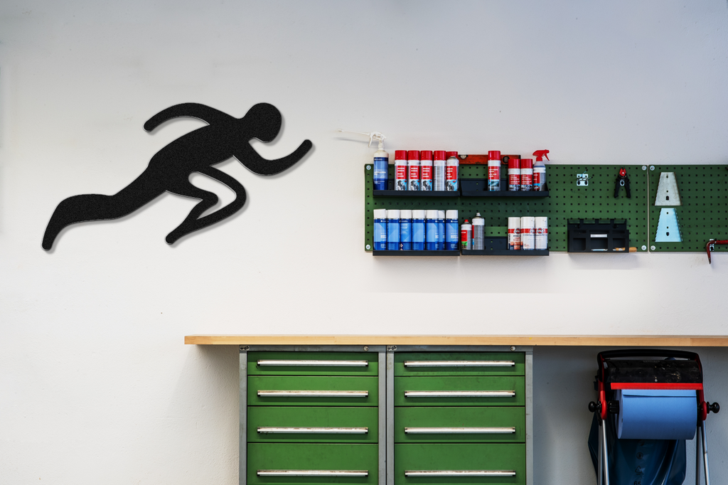 Runner Metal Wall Art