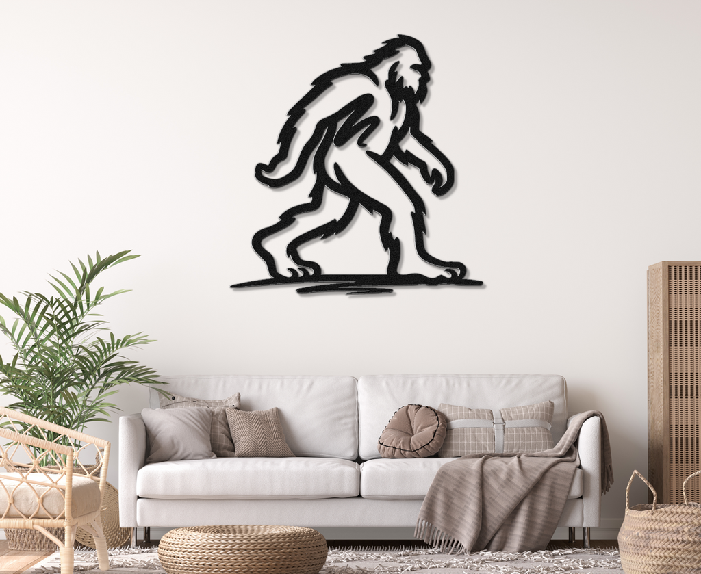 Bigfoot Metal Wall Art