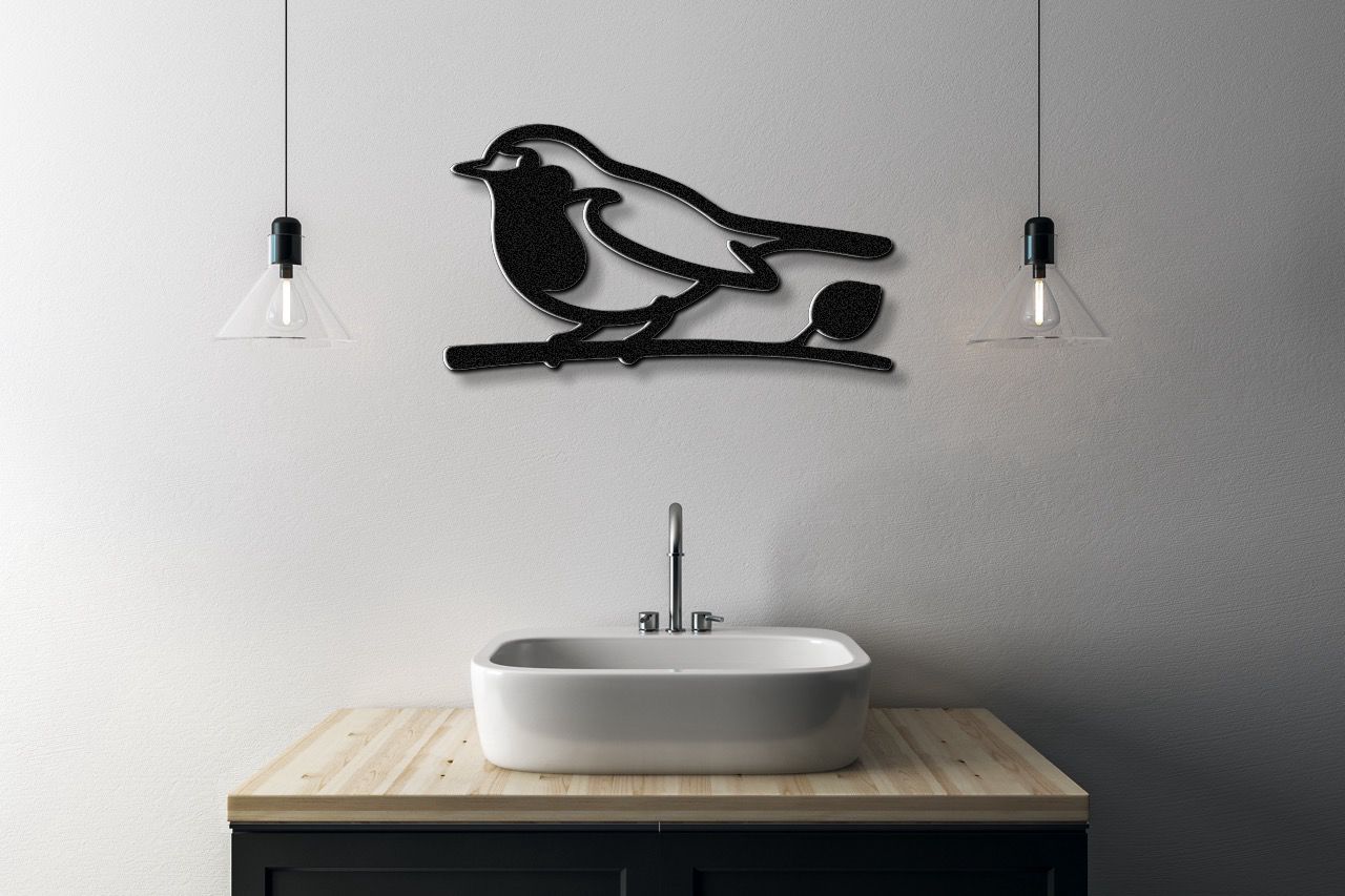 Robin Metal Wall Art