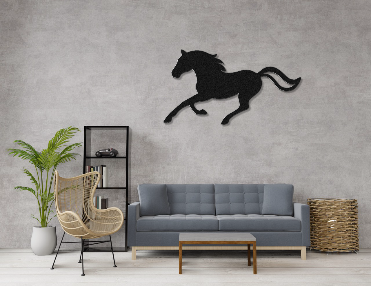 Horse Metal Wall Art