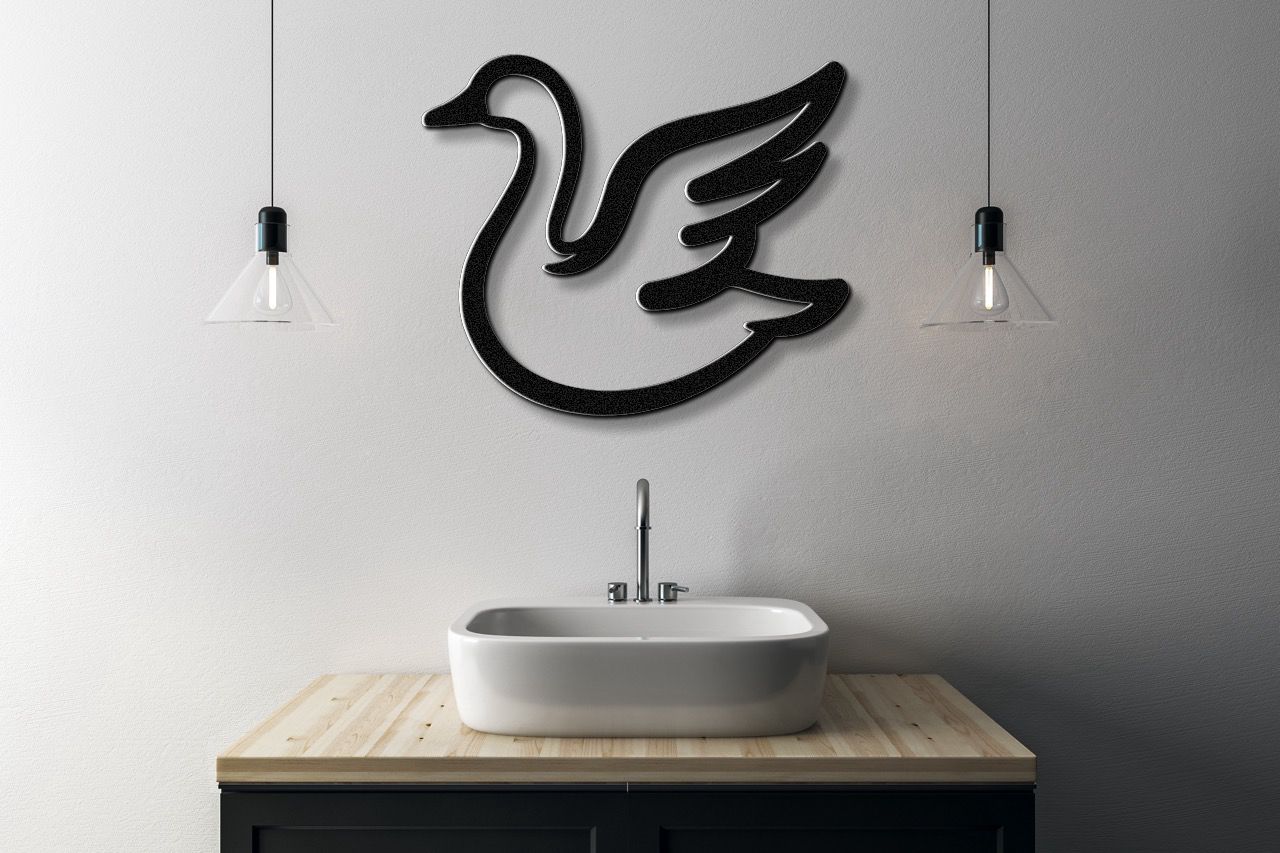 Goose Metal Wall Art