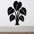 Elephant Ear Plant Metal Wall Art