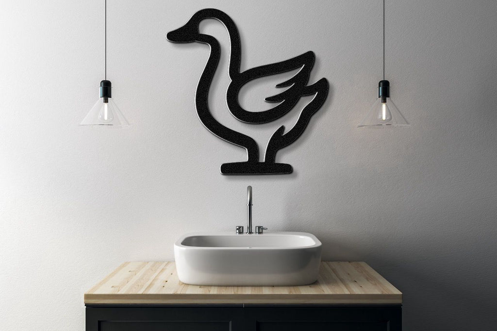 Goose Metal Wall Art