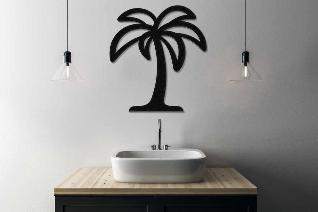 Palm Tree Metal Wall Art