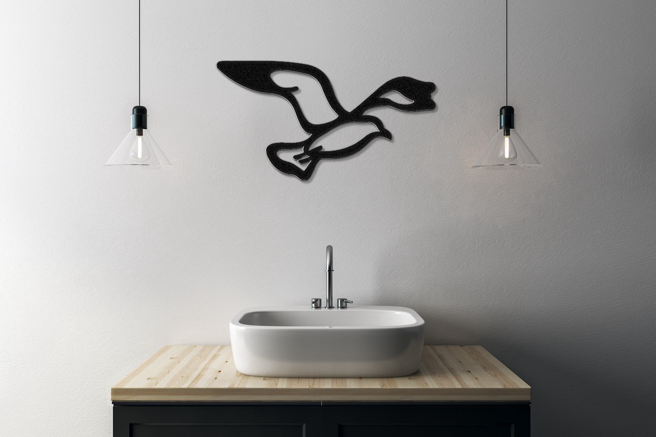 Seagull Metal Wall Art