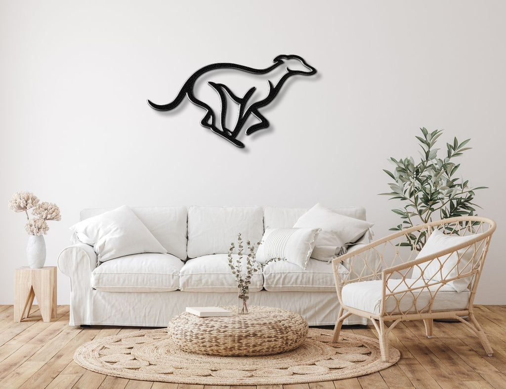 Greyhound Metal Wall Art