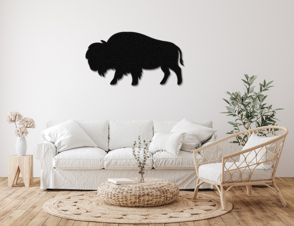 Buffalo Metal Wall Art