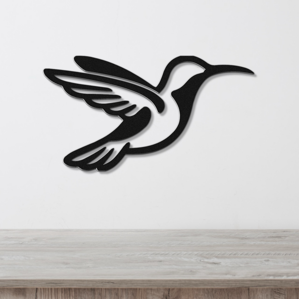 Hummingbird Metal Wall Art