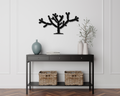 Cholla Cactus Metal Wall Art
