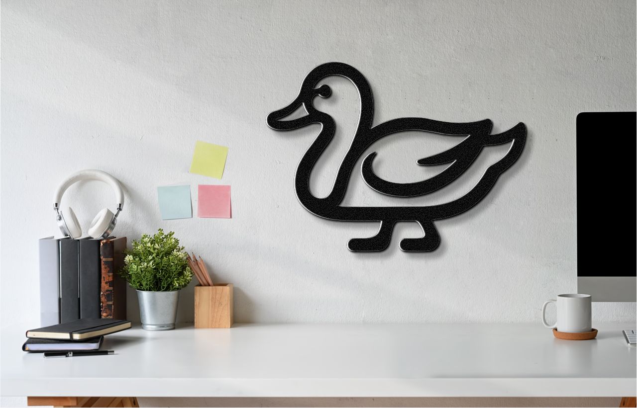 Duck Metal Wall Art