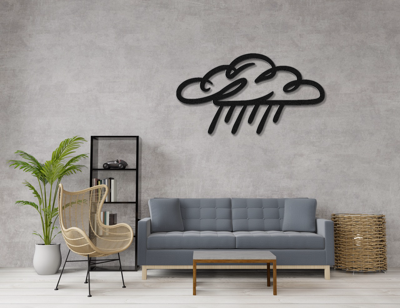 Cloud Metal Wall Art