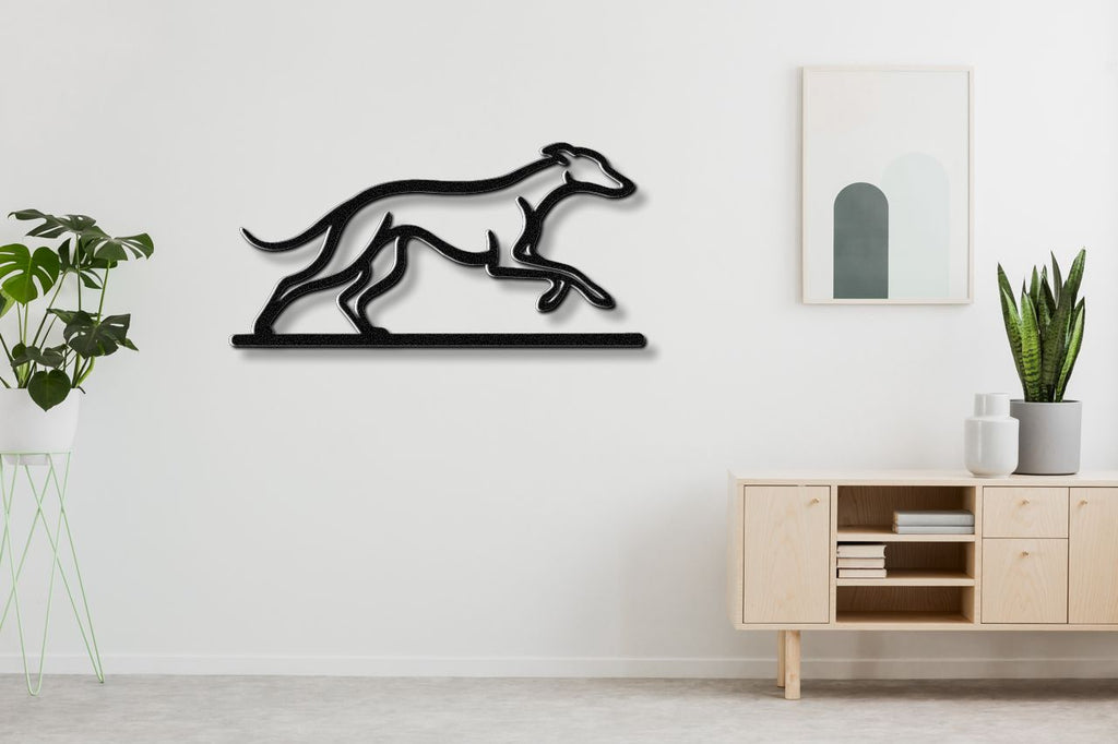 Greyhound Metal Wall Art