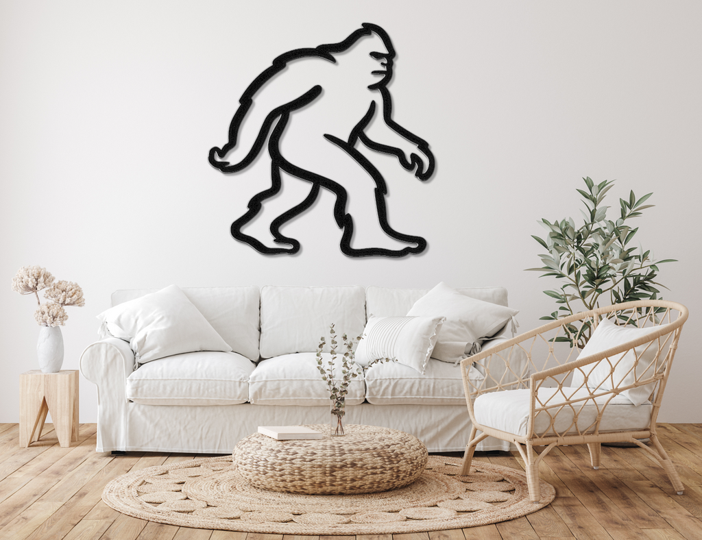 Bigfoot Metal Wall Art