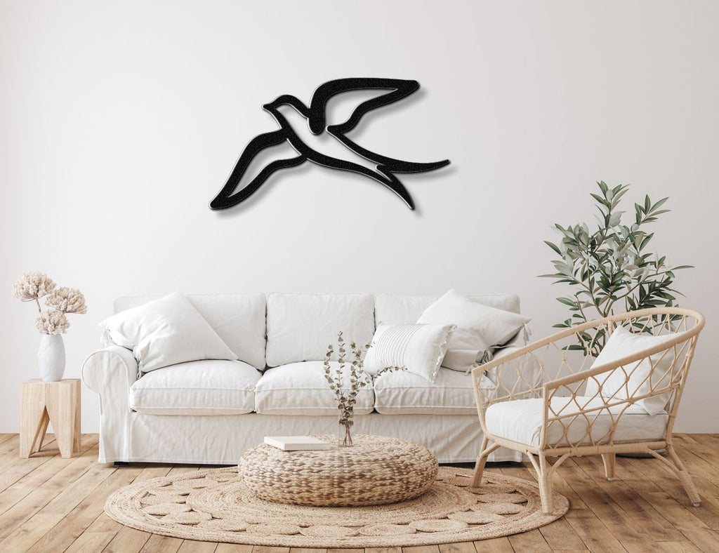 Swallow Bird Metal Wall Art