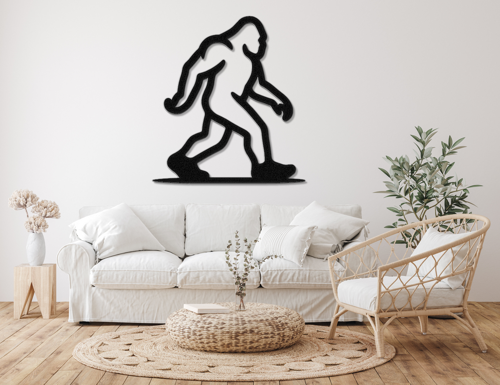 Bigfoot Metal Wall Art