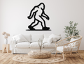 Bigfoot Metal Wall Art
