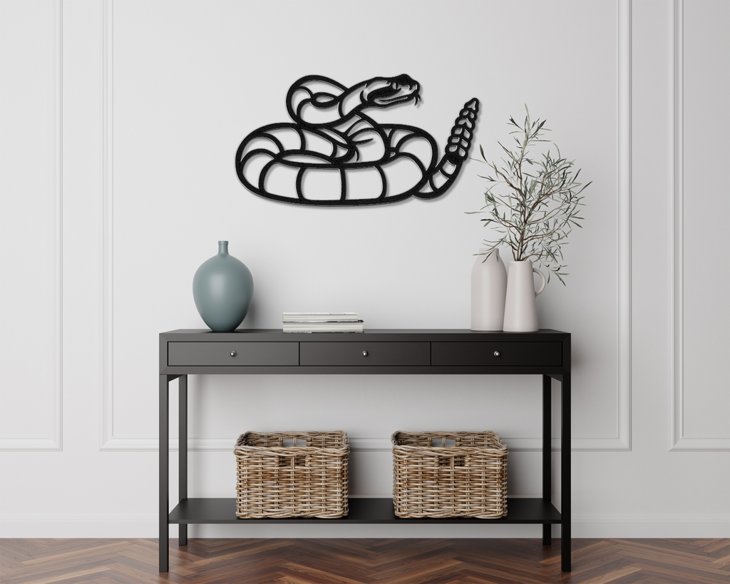 Snake Metal Wall Art
