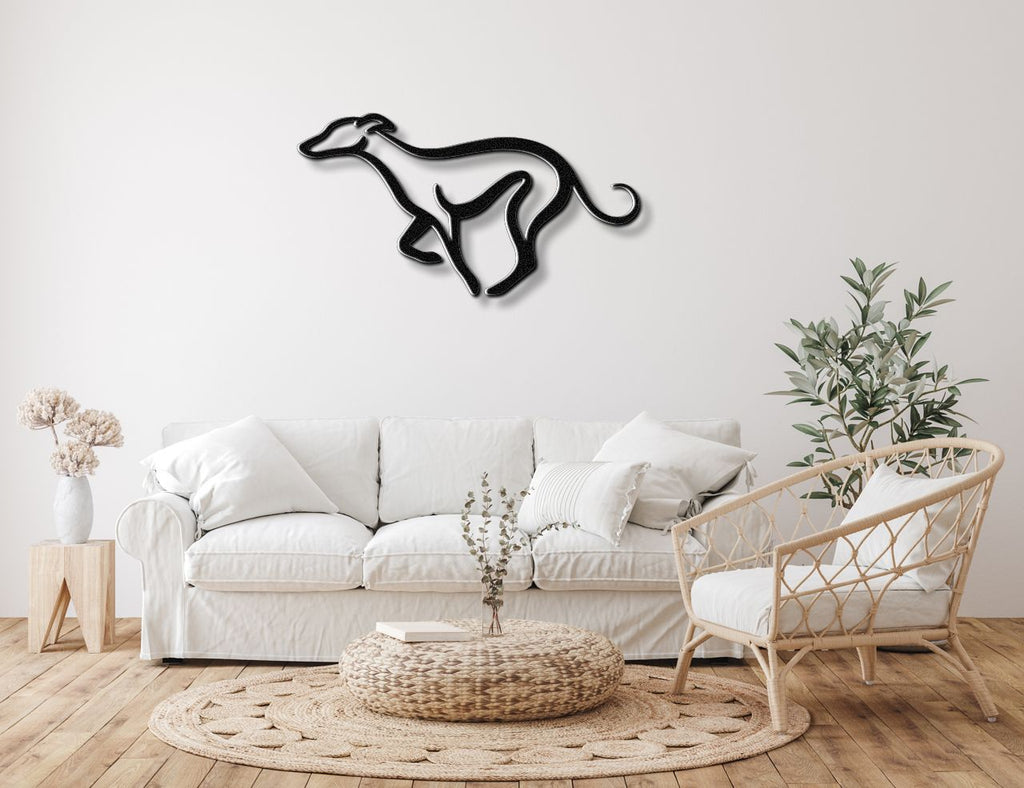 Greyhound Metal Wall Art