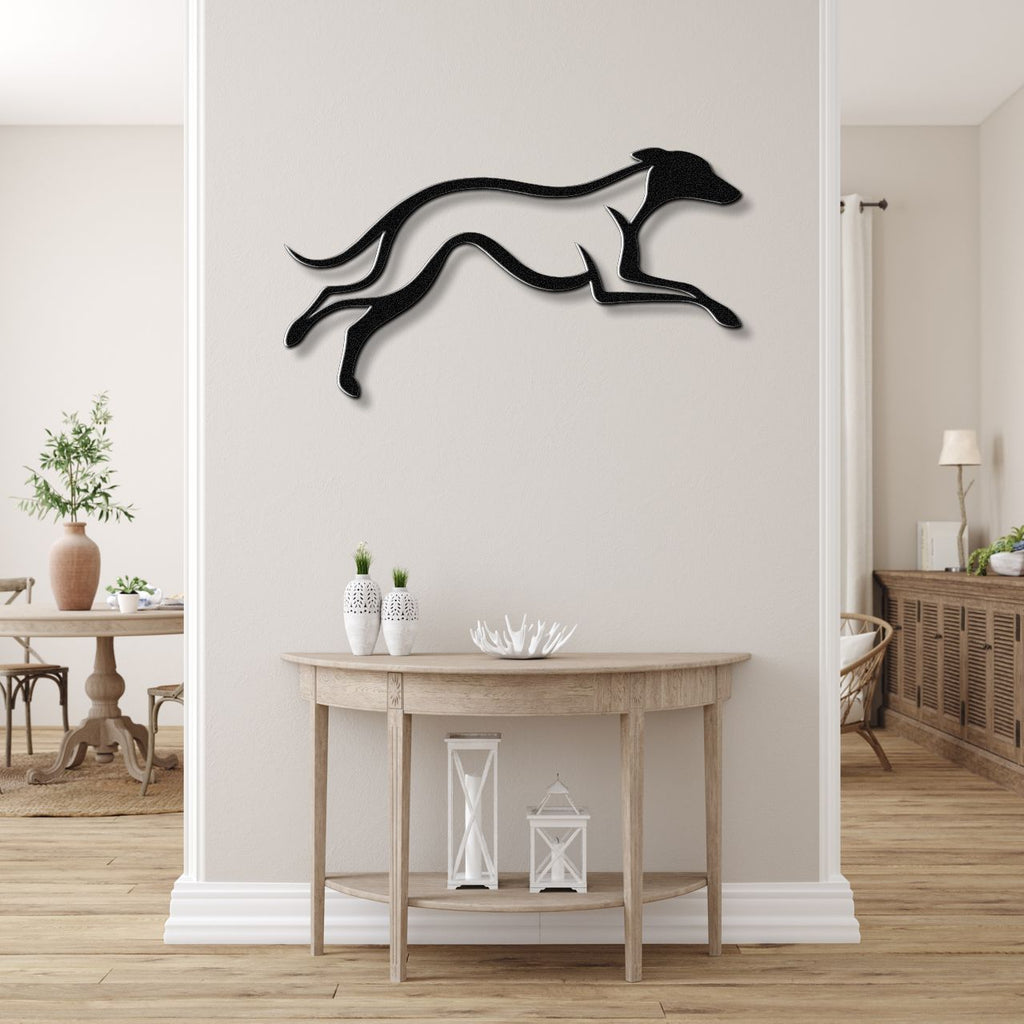 Greyhound Metal Wall Art