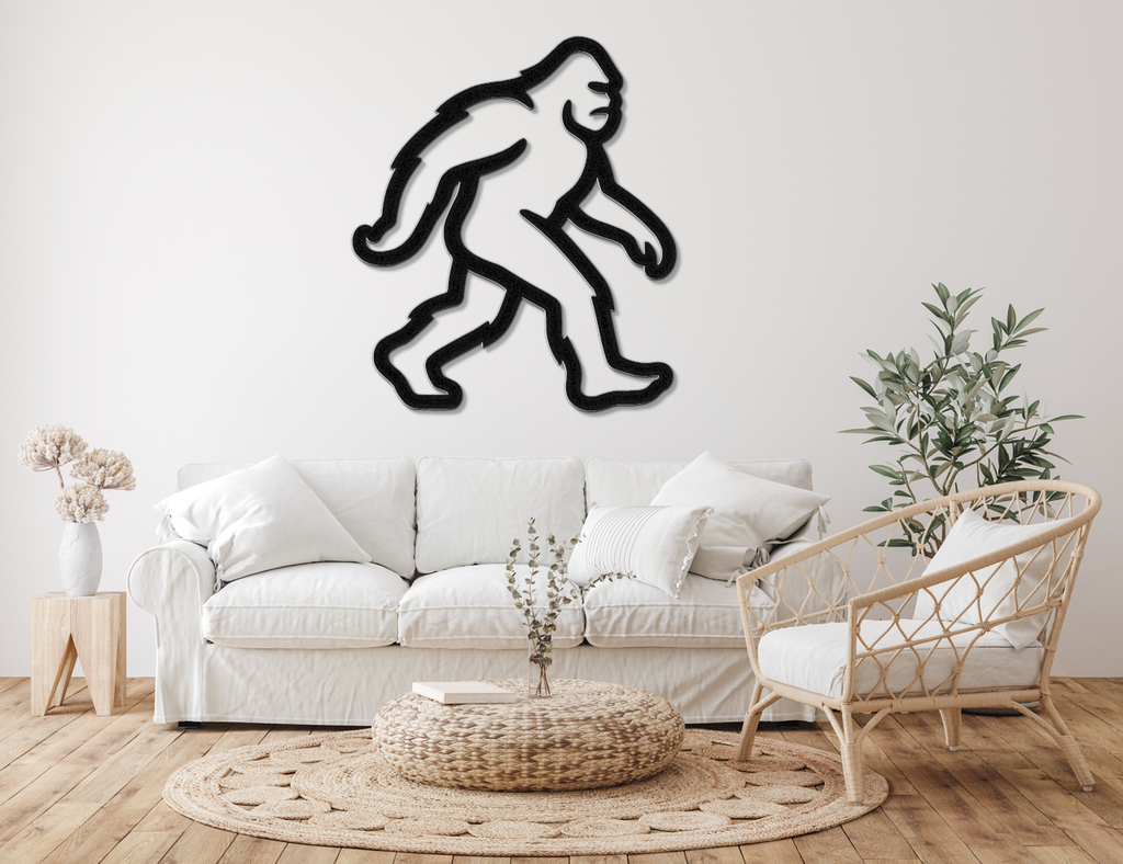 Bigfoot Metal Wall Art