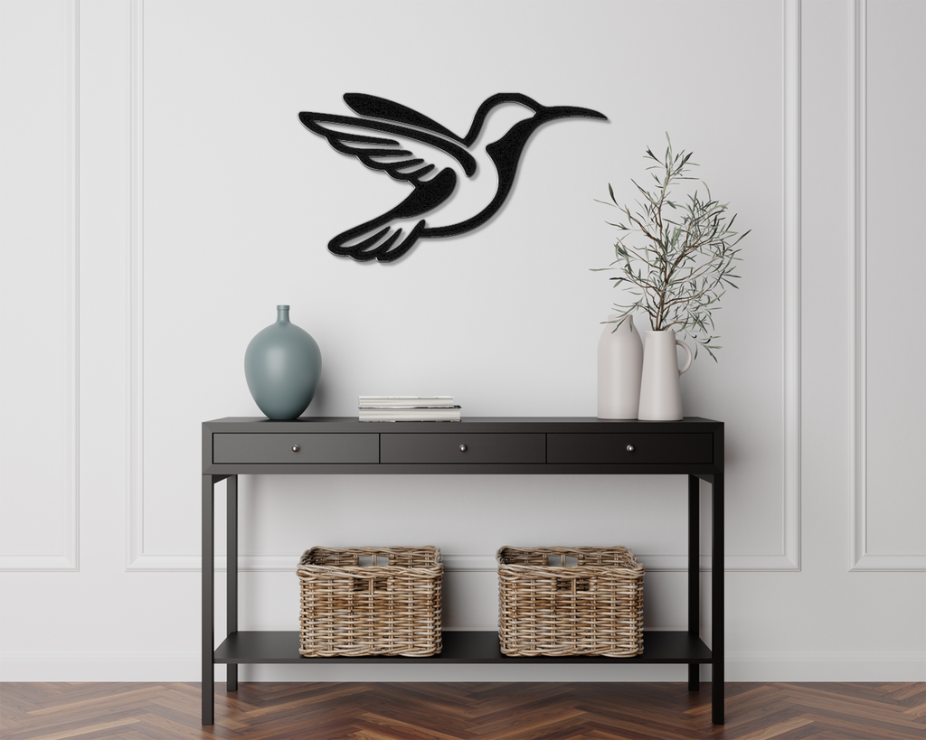 Hummingbird Metal Wall Art