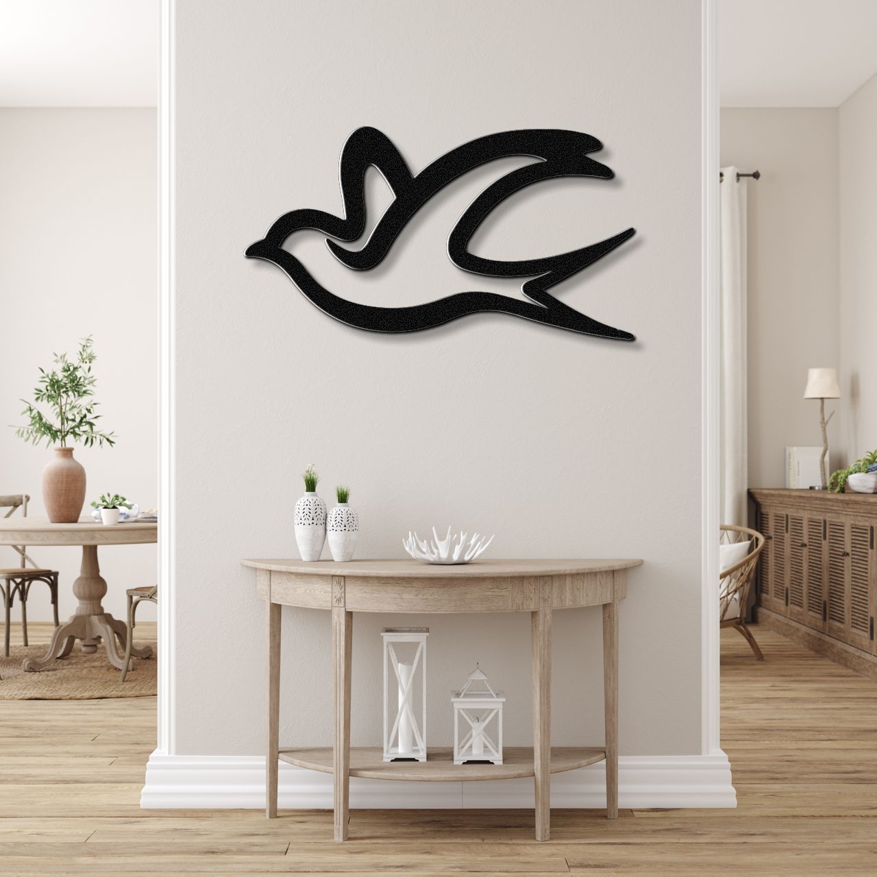 Swallow Bird Metal Wall Art