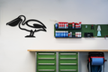 Pelican Metal Wall Art