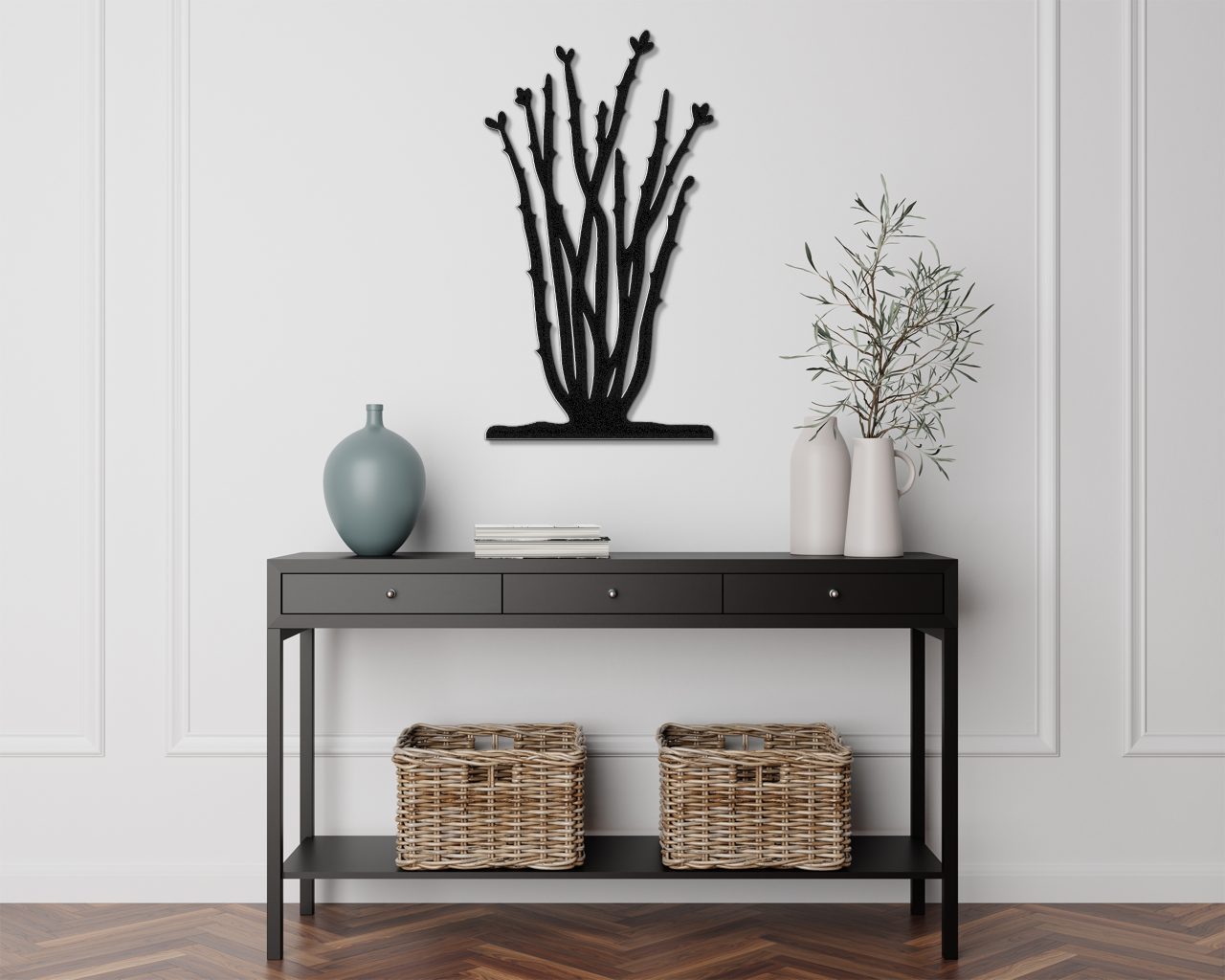 Ocotillo Metal Wall Art