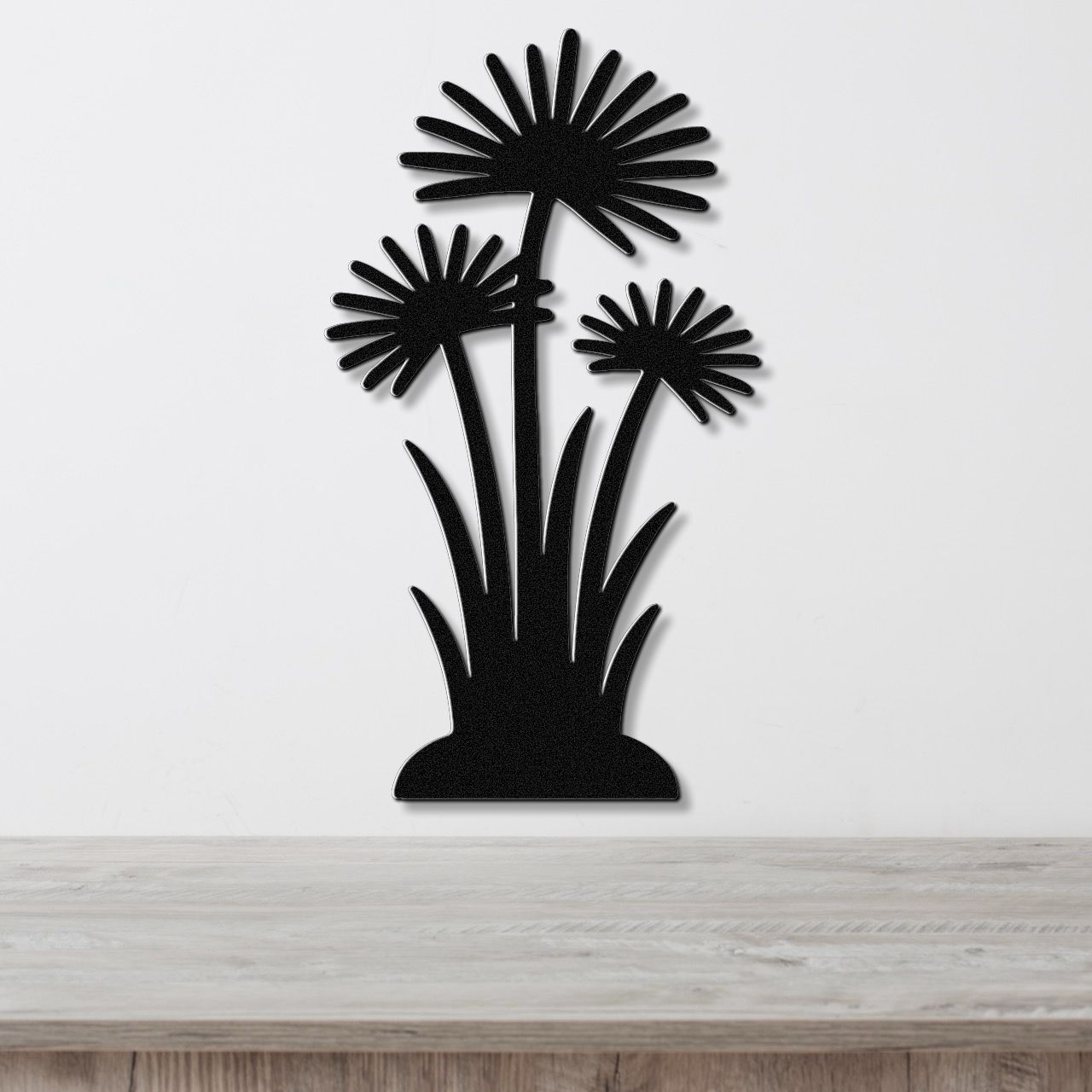 Wildflower Metal Wall Art