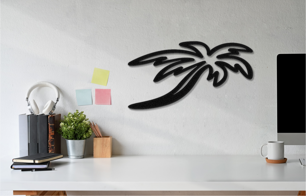 Palm Tree Metal Wall Art