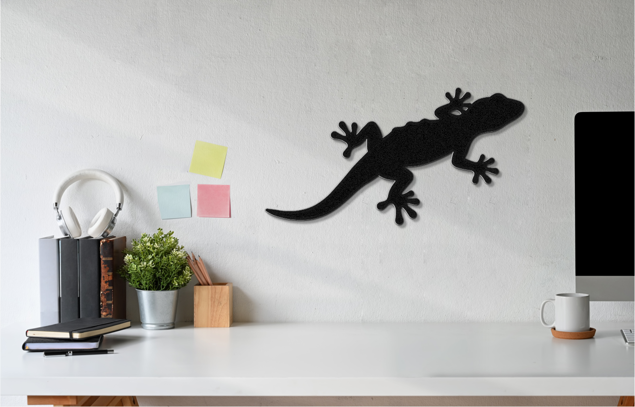 Lizard Metal Wall Art