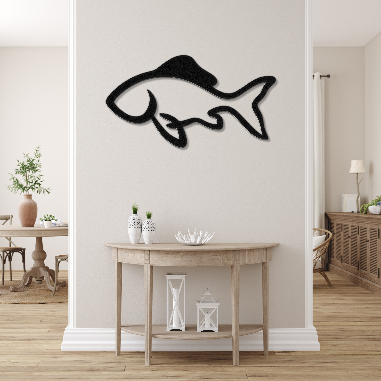 Fish Metal Wall Art