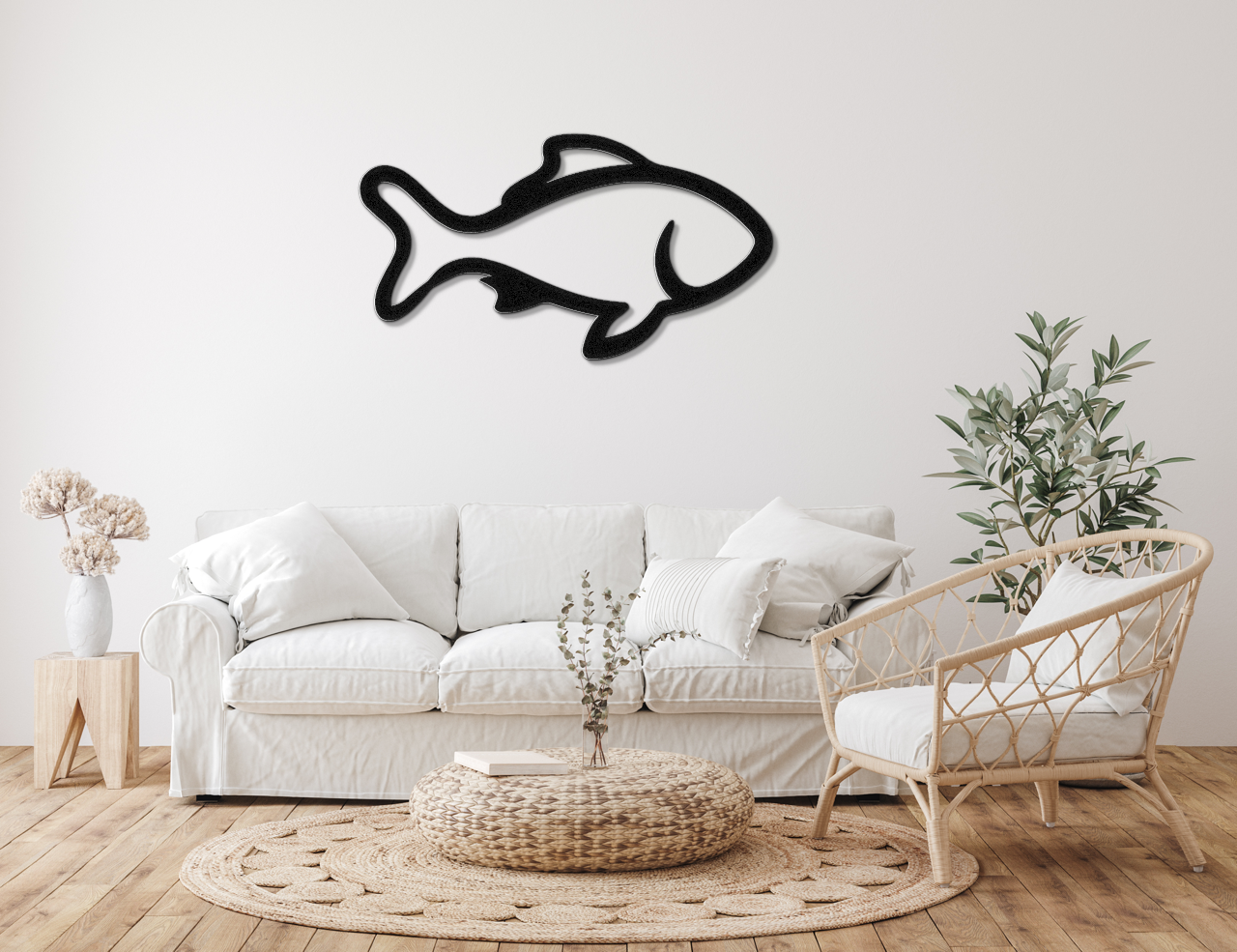 Fish Metal Wall Art