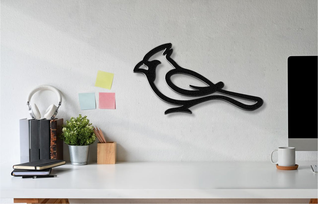 Cardinal Metal Wall Art