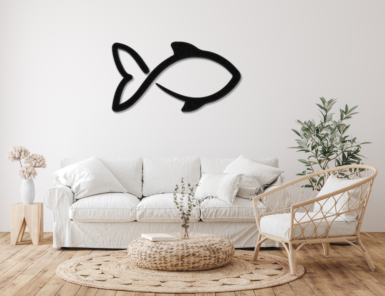 Fish Metal Wall Art