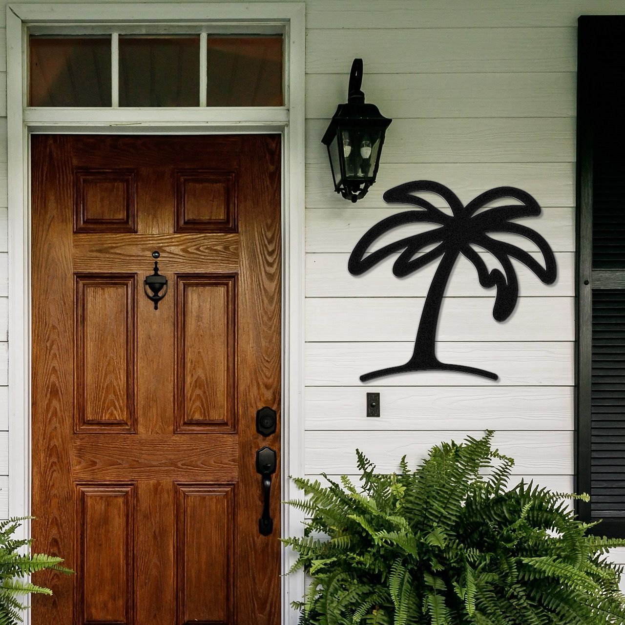 Palm Tree Metal Wall Art