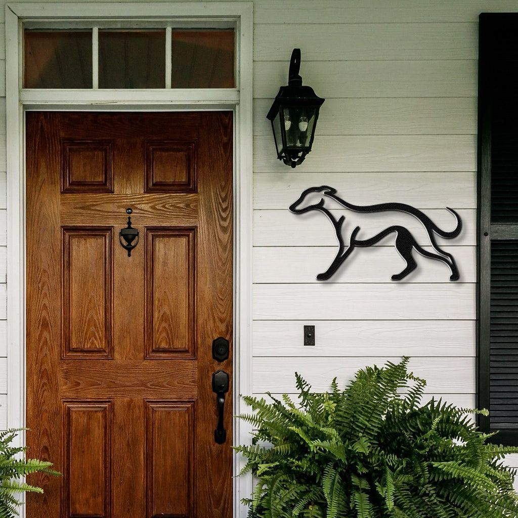 Greyhound Metal Wall Art