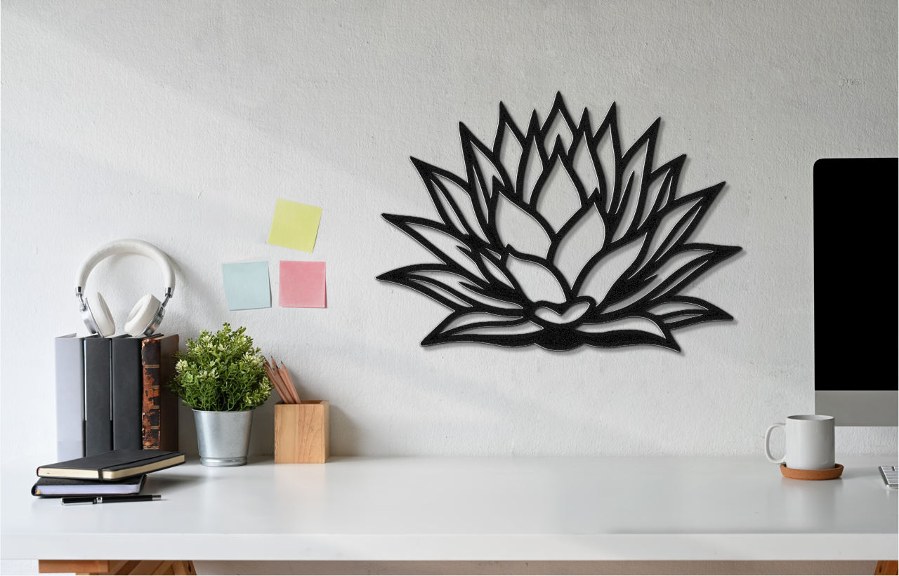 Agave Metal Wall Art