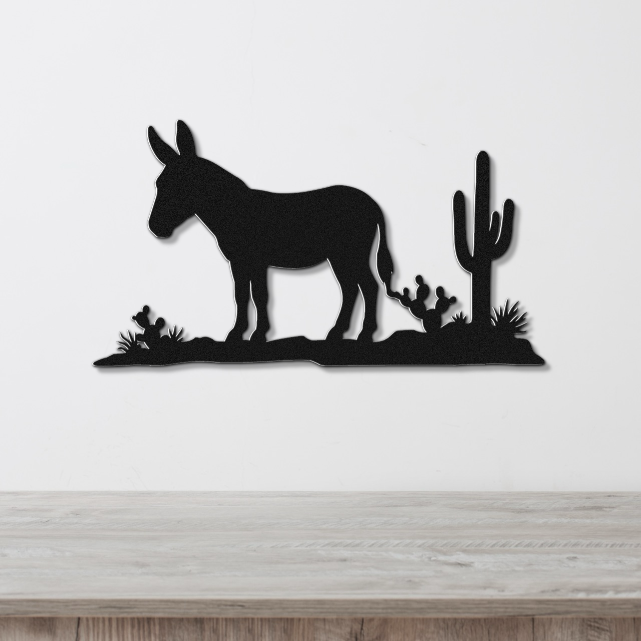 Burro Metal Wall Art