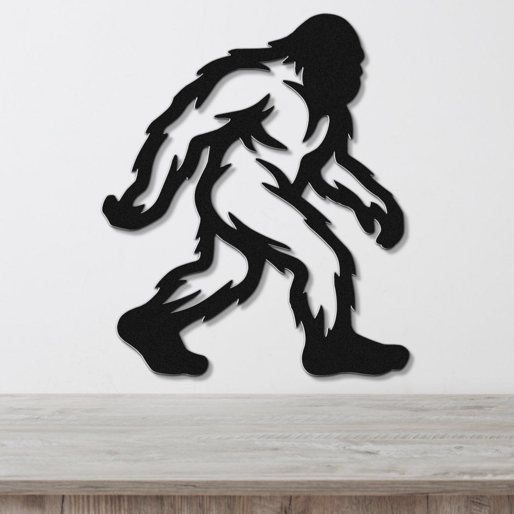 Bigfoot Metal Wall Art
