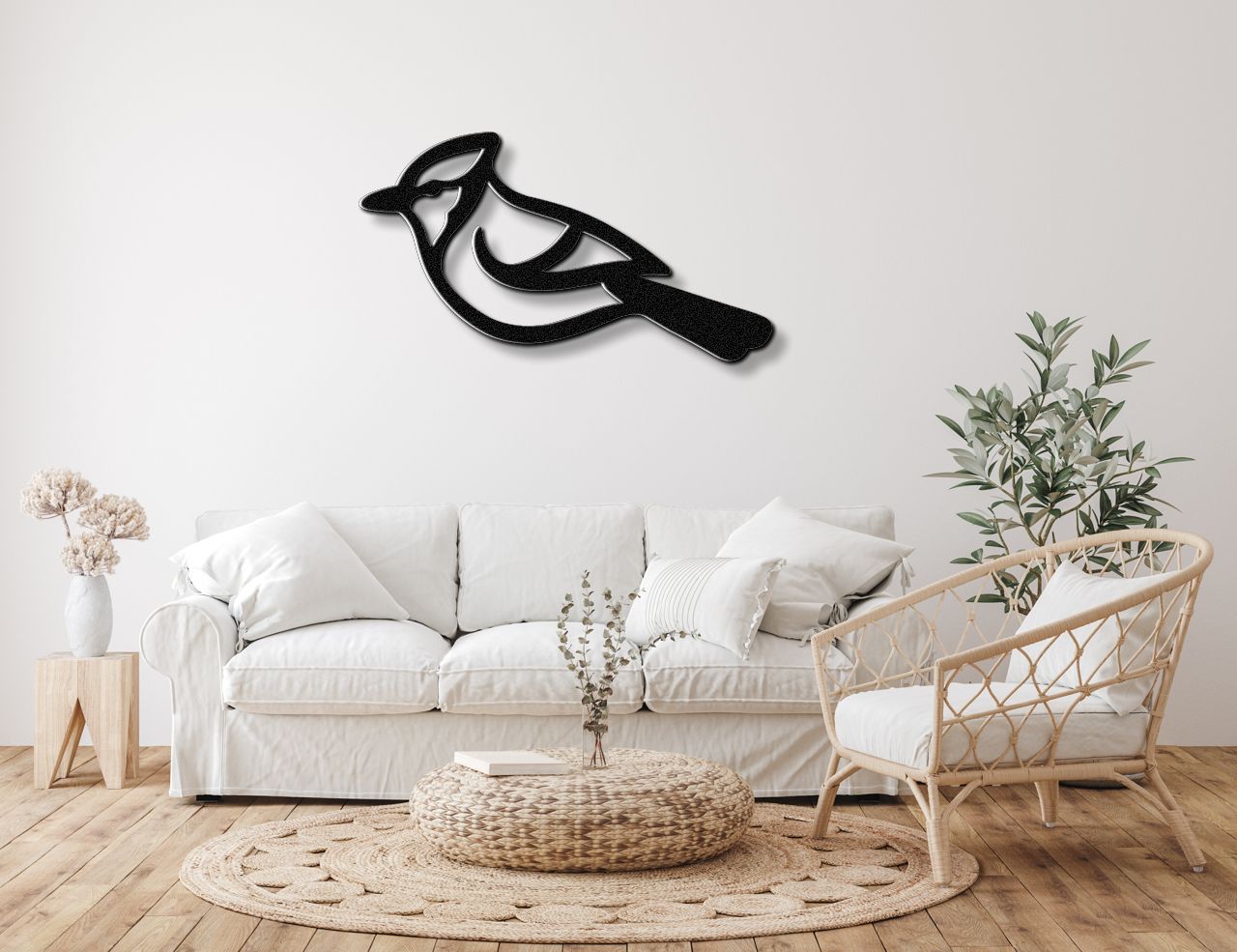 Blue Jay Metal Wall Art