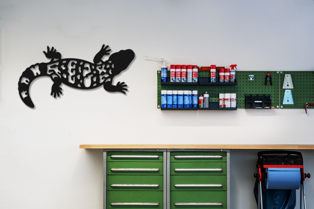 Gila Monster Metal Wall Art