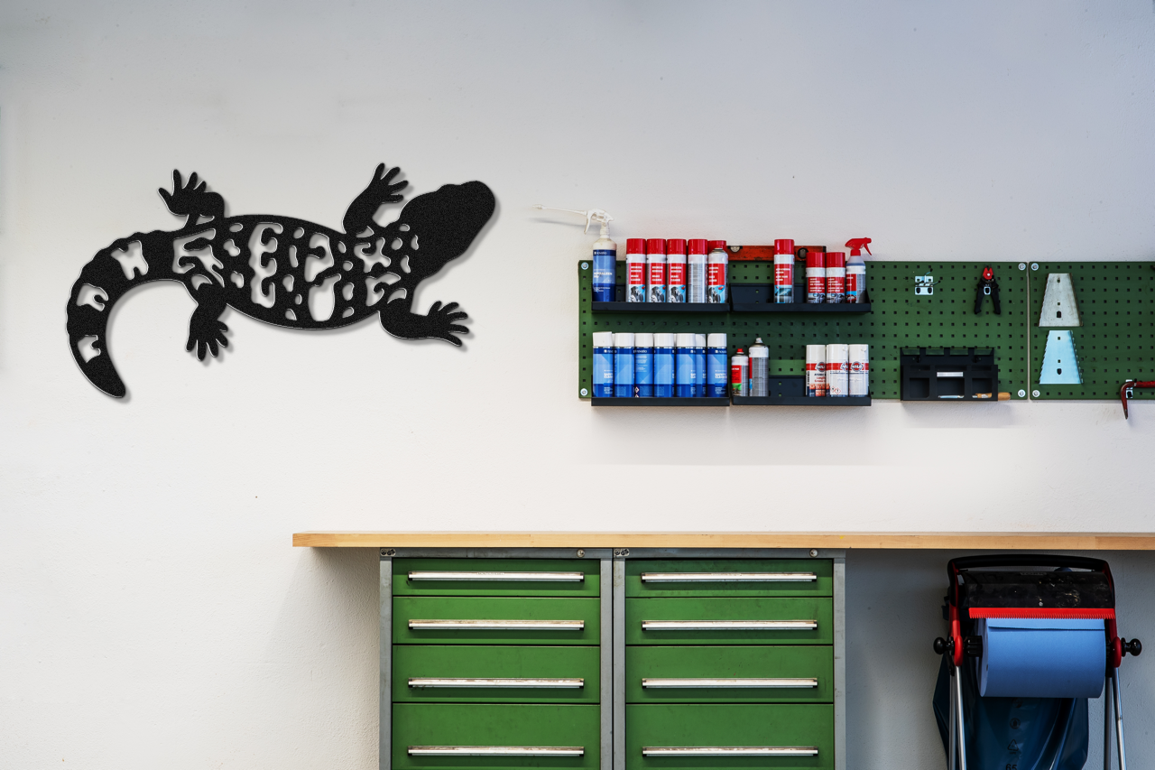 Gila Monster Metal Wall Art
