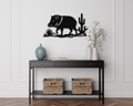 Javelina Metal Wall Art