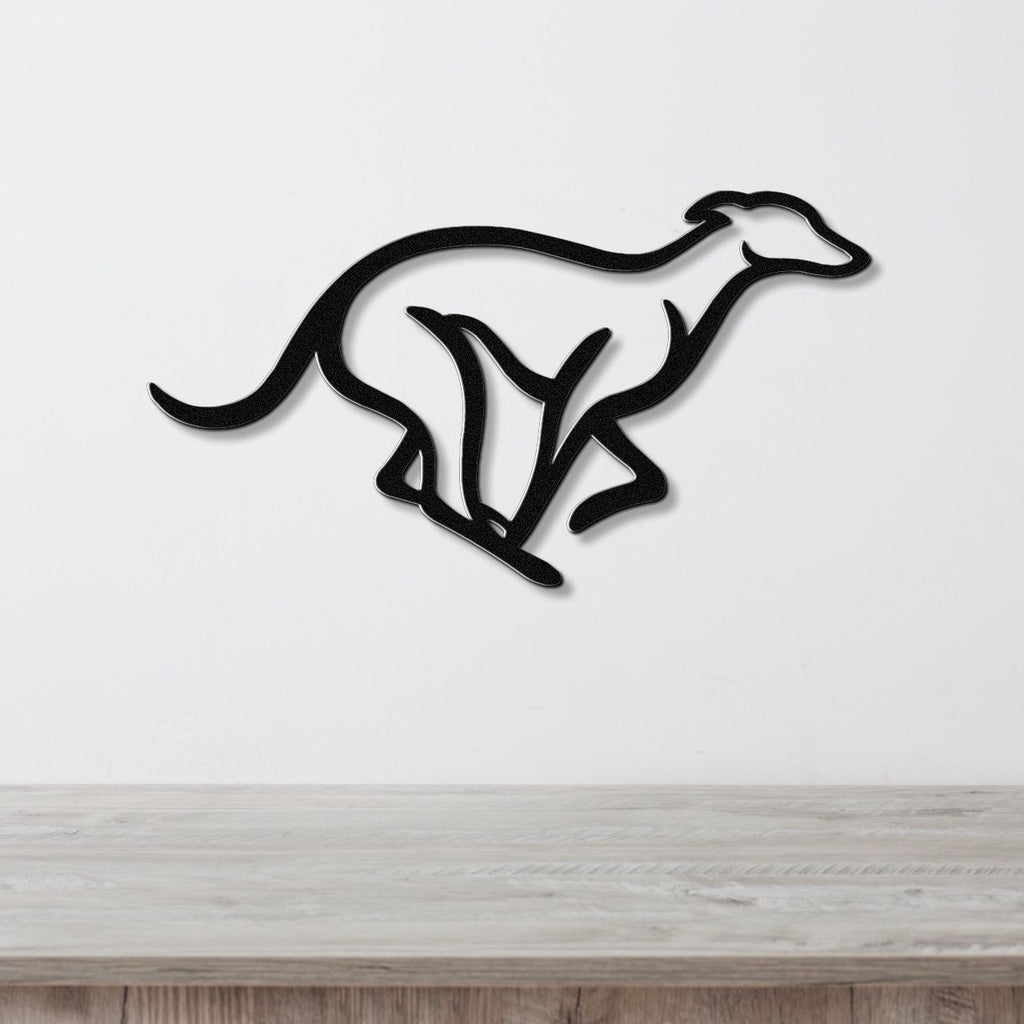 Greyhound Metal Wall Art