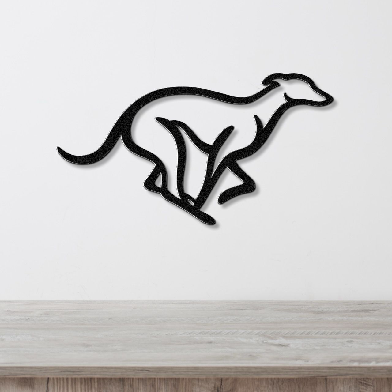 Greyhound Metal Wall Art