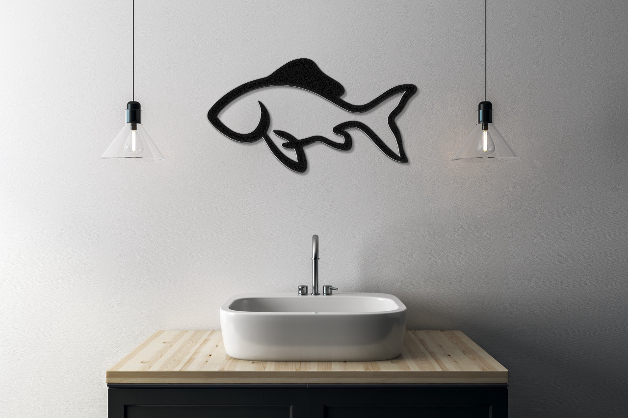 Fish Metal Wall Art