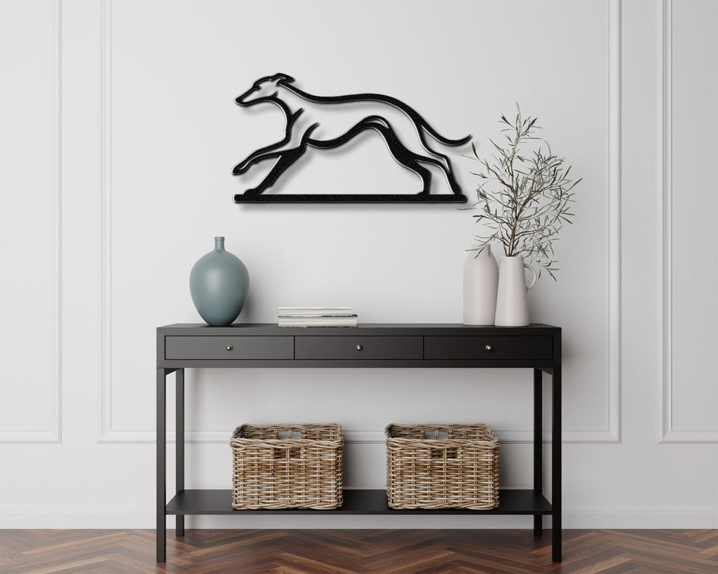 Greyhound Metal Wall Art