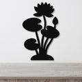 Lotus Water Lily Metal Wall Art